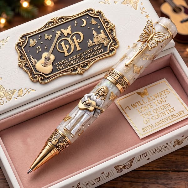 Dolly Parton 80th‑Anniversary Collectible Pen