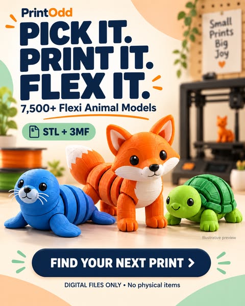 7,500+ Flexi Animals. One Bundle.
