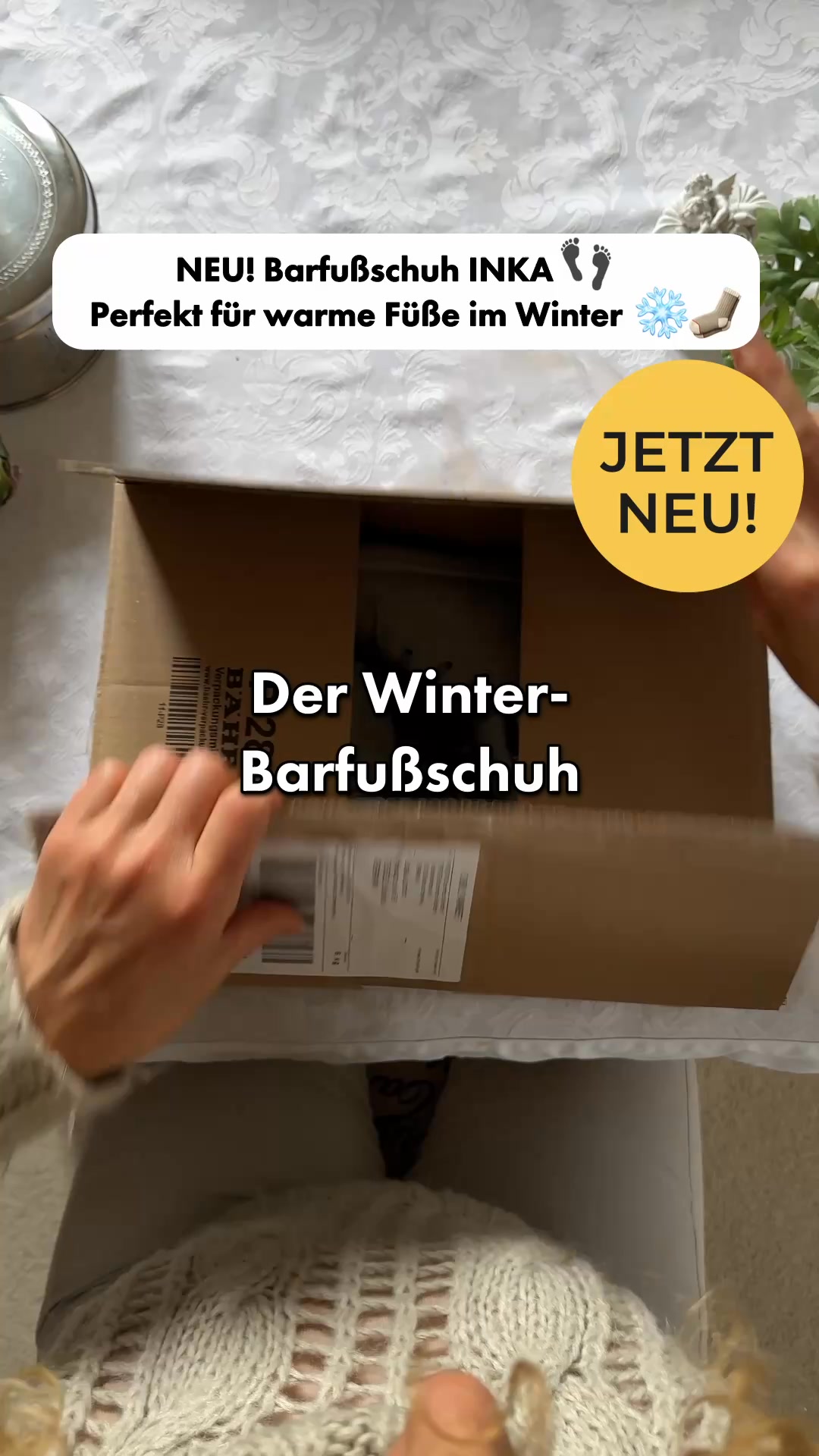 Echter Barfußkomfort. Auch in Herbst & Winter