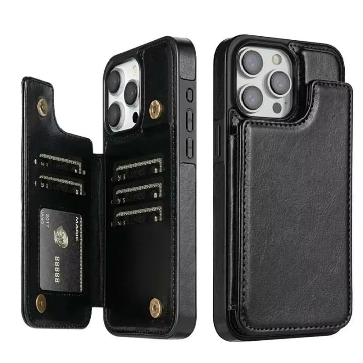 Wallet Layer Magnetic Flip Leather Case