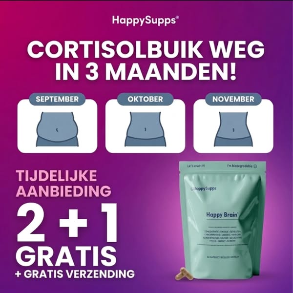 Fix je cortisol. Fix je lichaam.