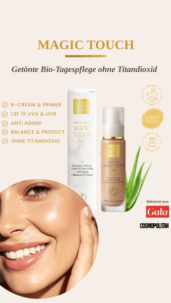 MAGIC TOUCH: Getönte 5-in-1 Tagescreme