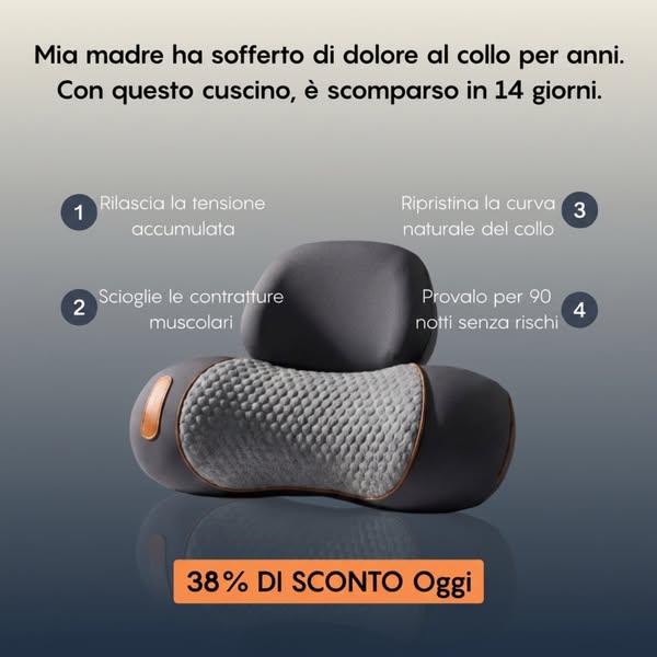 Sollievo dal dolore cervicale