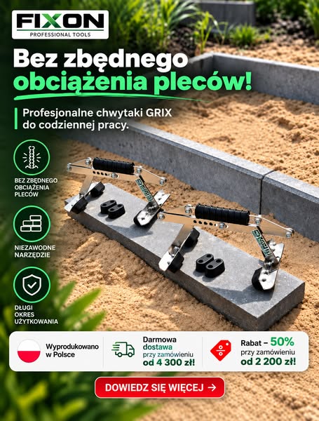 Narzędzia wybierane przez profesjonalnych brukarzy
