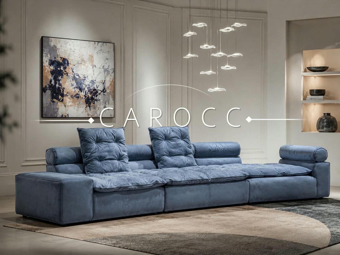 Cloud‑Like L‑Shape Modular Sectional Sofa