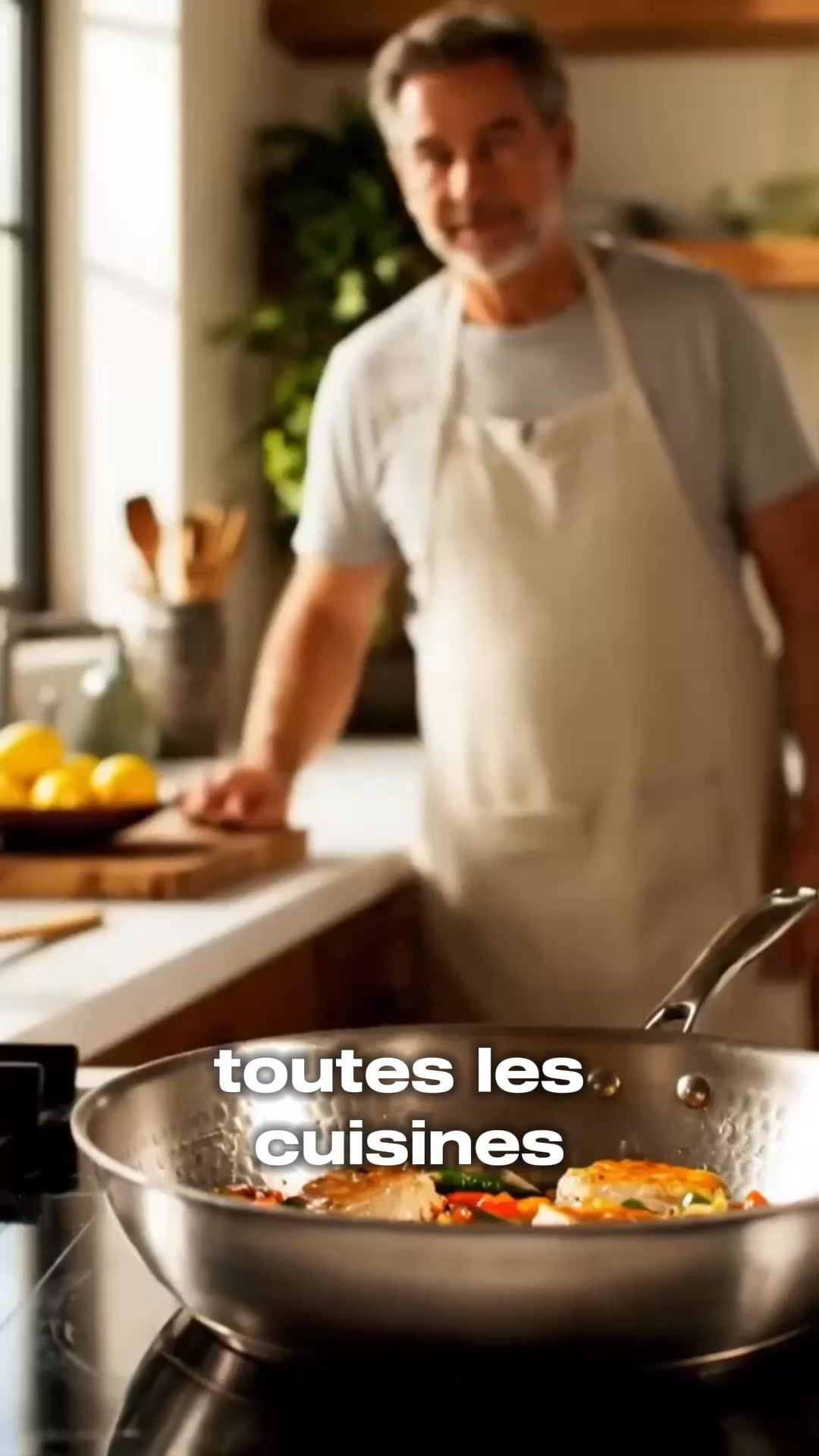 TitaneX® – Poêle en titane pur, antiadhérente