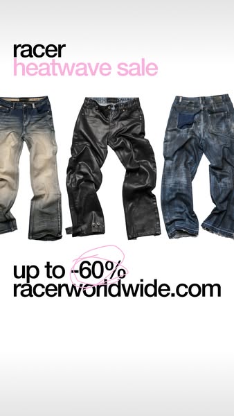 RACER HEATWAVE SALE