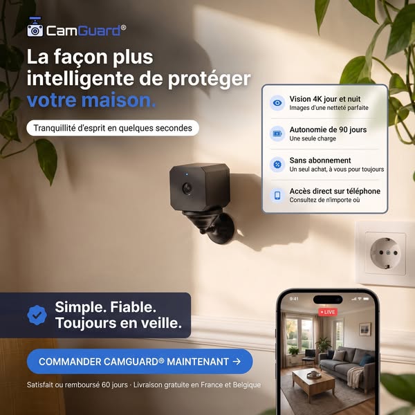 Gardez un œil sur votre maison, où que vous soyez