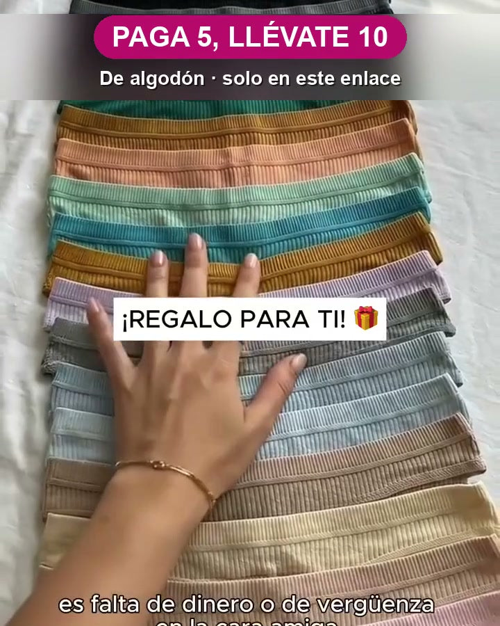 Algodón antibacteriano. Paga 5, recibe 10.