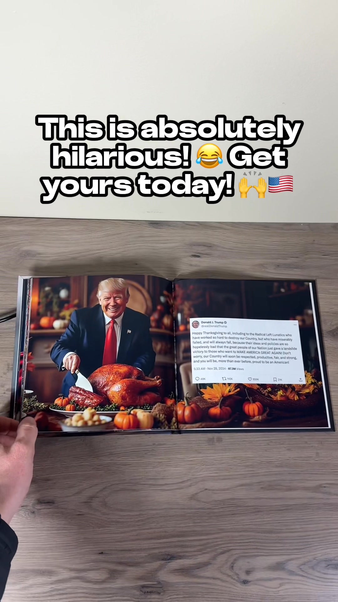 Trump’s Tweets Book Is Going Viral – Get Yours Now!
