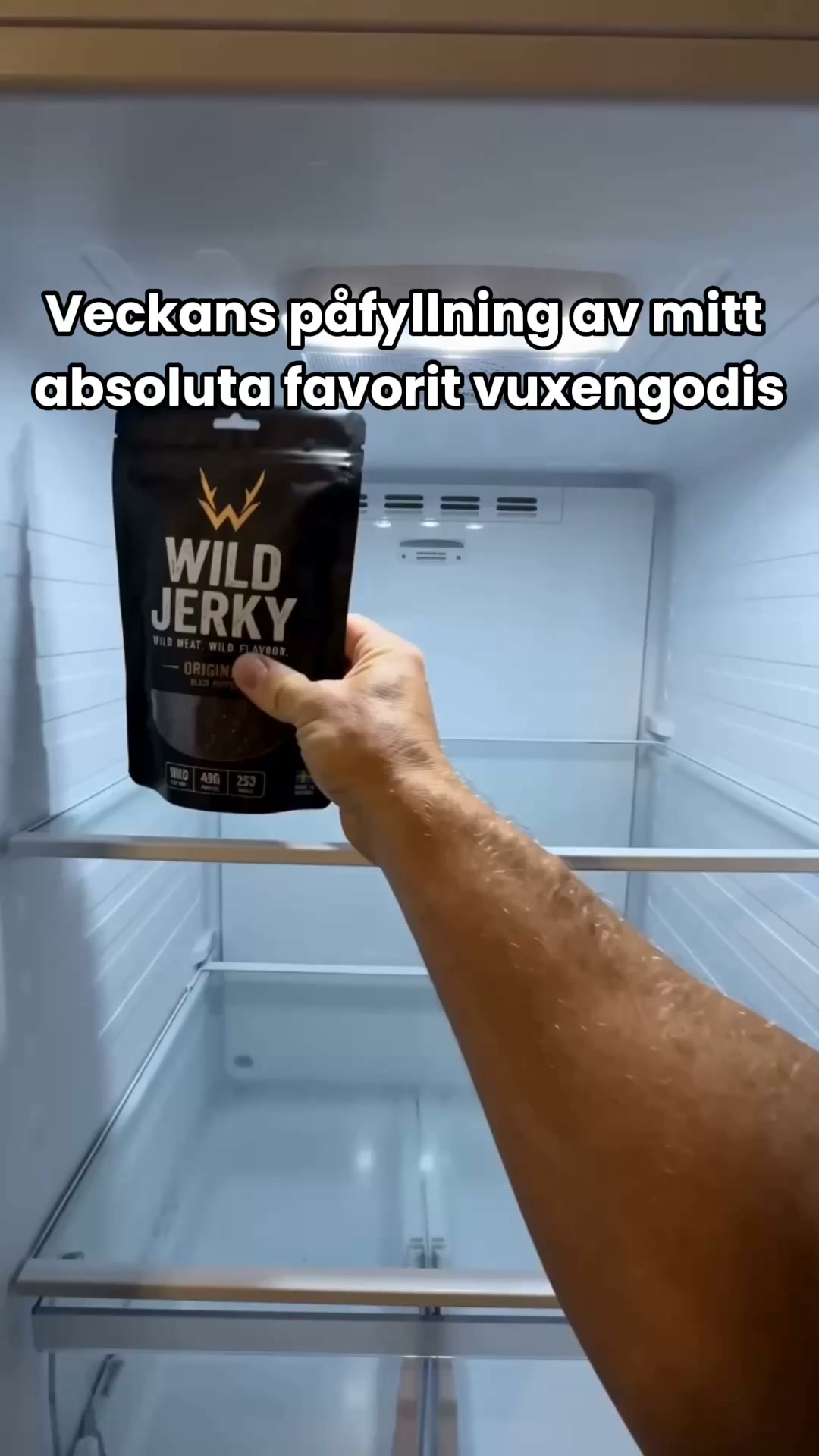 Ladda skafferiet med vuxengodis