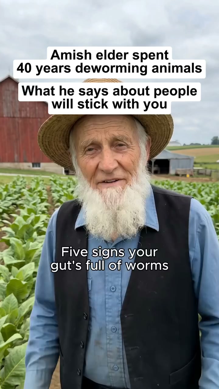 This Amish Elder Dewormed Animals For 40 Years. Then He Said This About People.