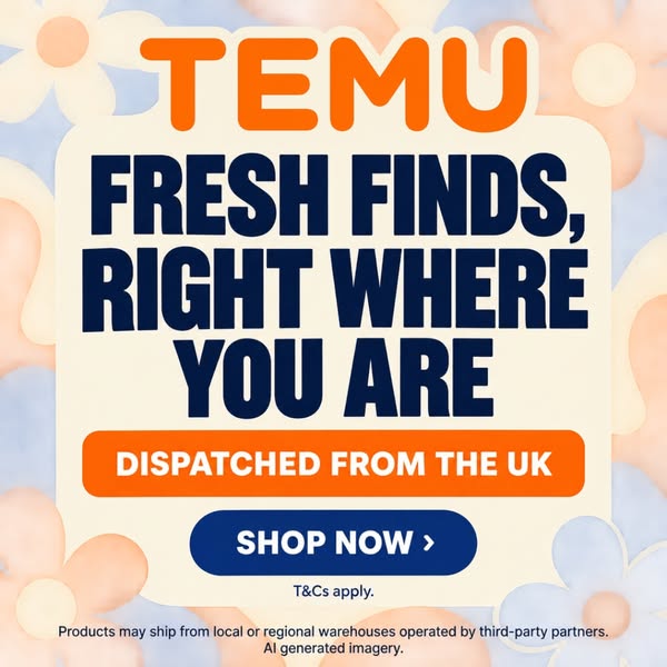Come and Shop on Temu