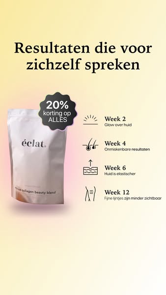 Grootste korting ooit bij eclat!