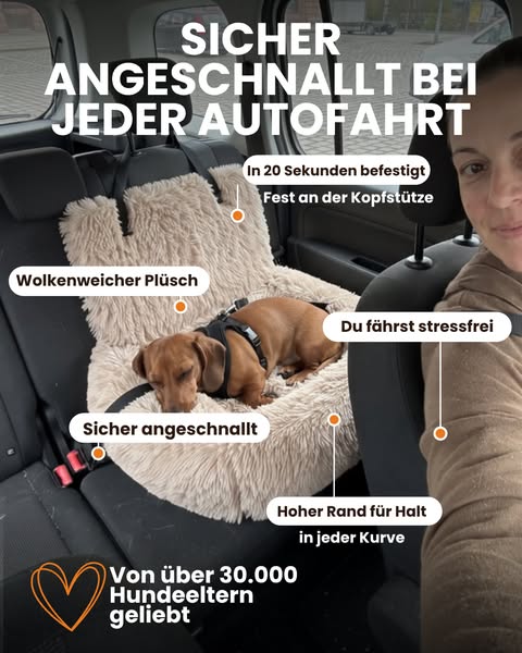 Ruhig, kuschelig & sicher angeschnallt