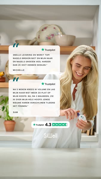 Vanaf €0,42 per dag voor sterker haar.