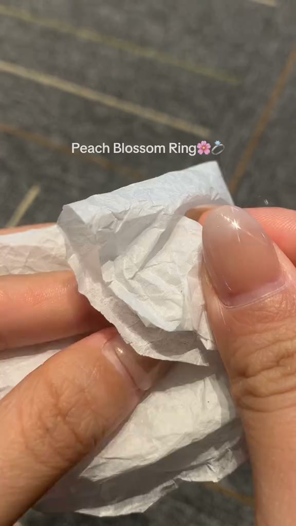 Peach Blossom Adjustable Ring 50% OFF