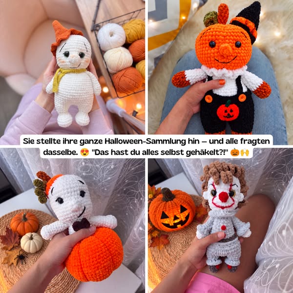 Deine ganze Halloween-Kollektion — 7 Figuren, 1 Überraschung!