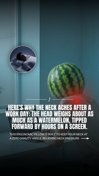 Neck still aching after you close the laptop?