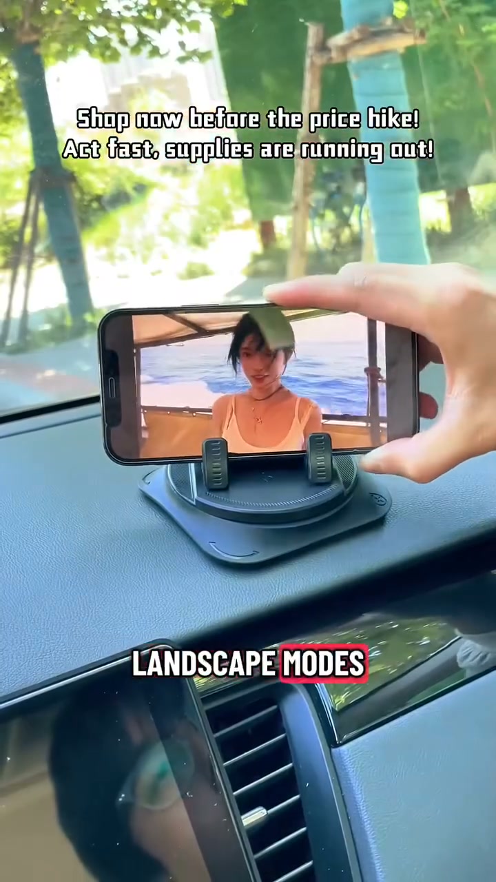 Car phone holder 360 degree rotation