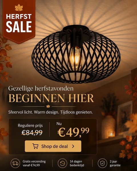 Nu van €84,99 voor €49,99