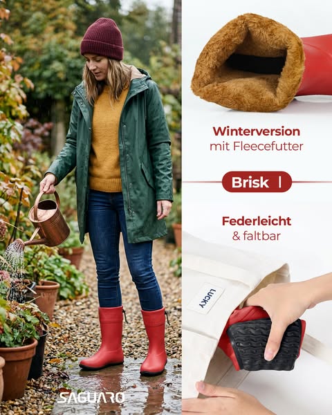 Warm bei Kälte. Trocken bei Regen.