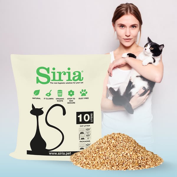 Arena Natural para Gatos