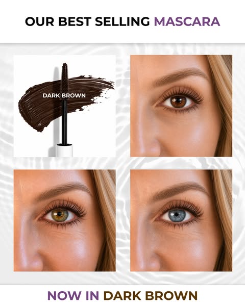 VolumeCare+ Mascara in Dark Brown
