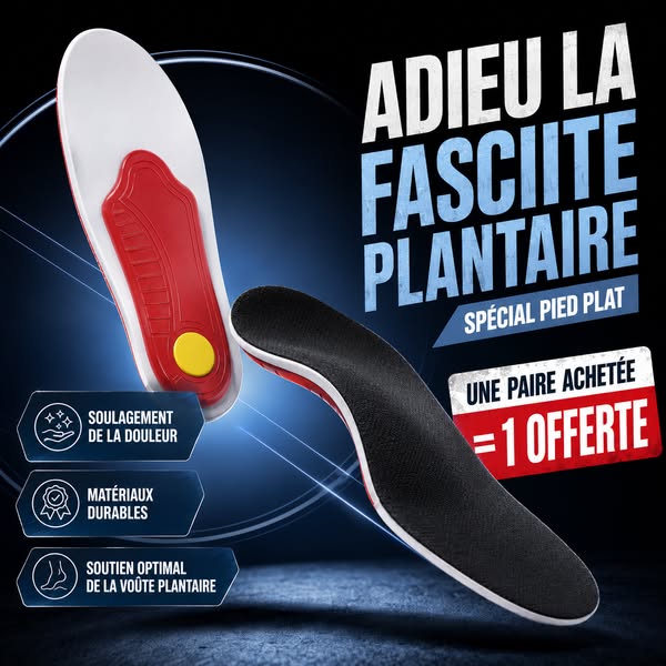 Une semelle achetée = une offerte