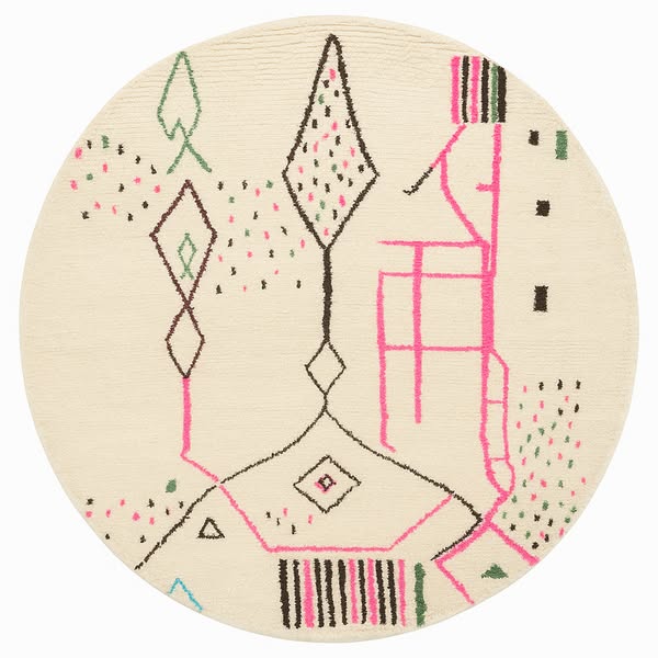 Transform Your Home with an Authentic Round Moroccan Rug