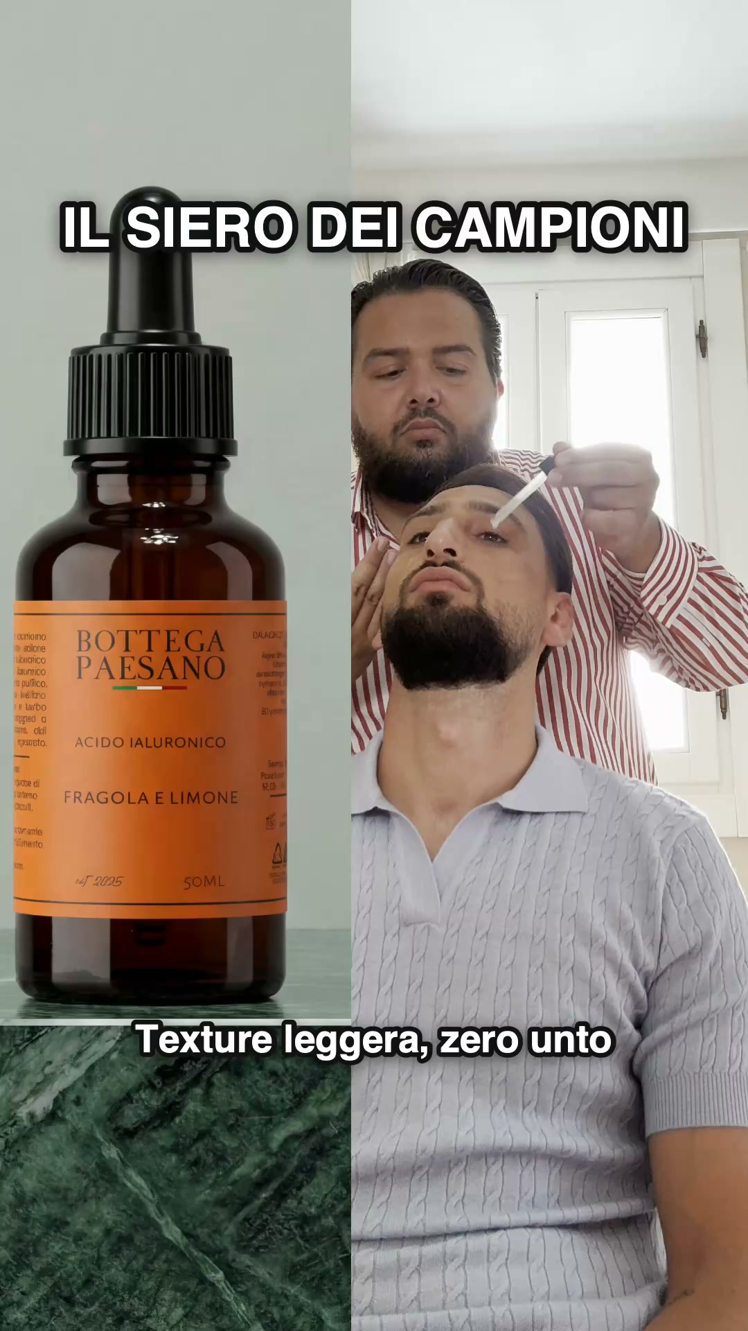 Viso, barba e occhi in 30 secondi.