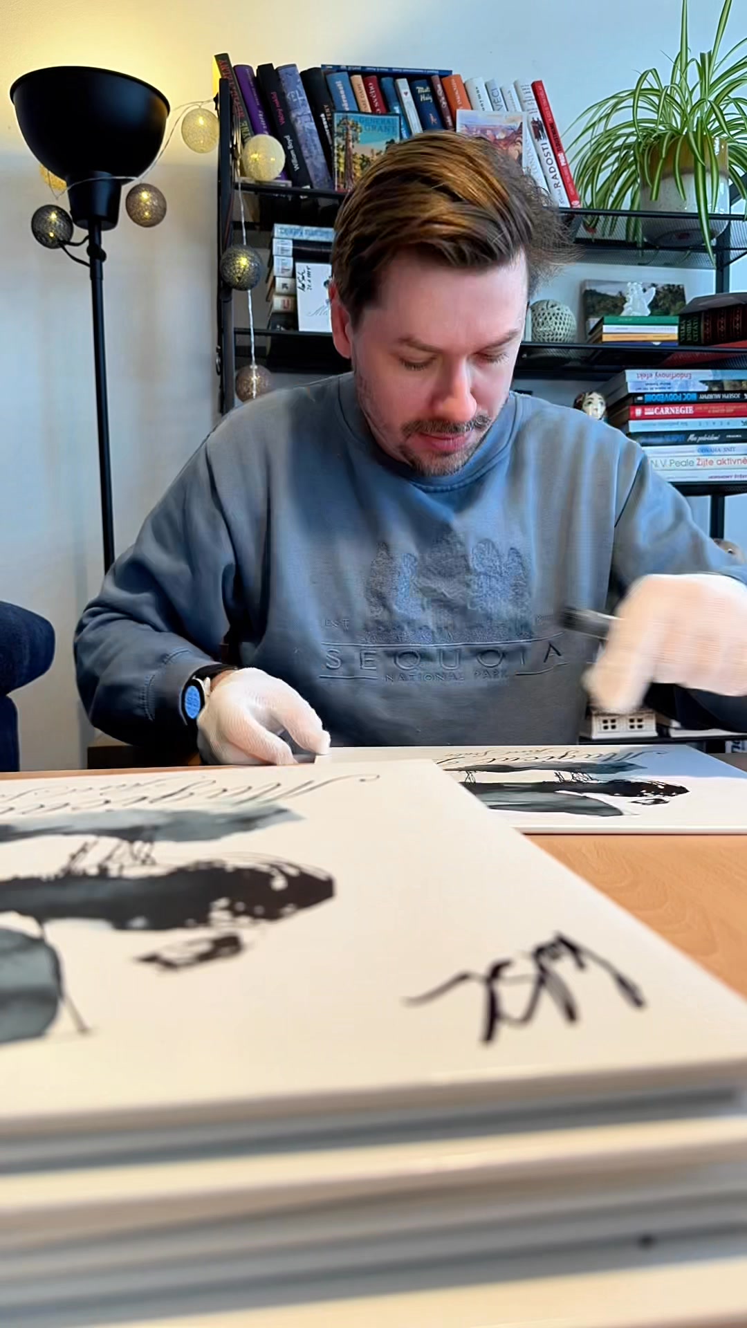 Signierte Vinyl mit persönlichem Brief