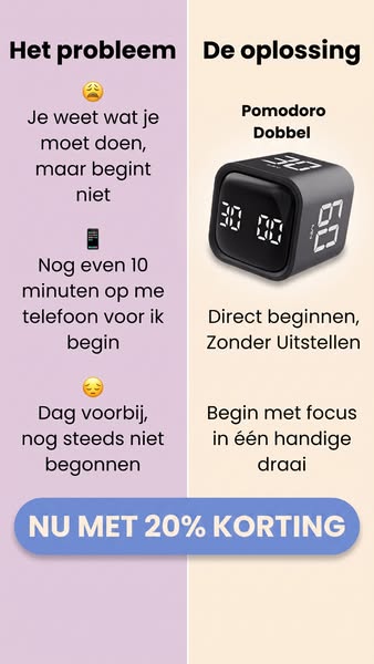 Nu 20% korting: €19,99 i.p.v. €24,99