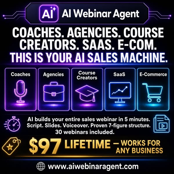 AI Webinar Agent Writes Your Script for You