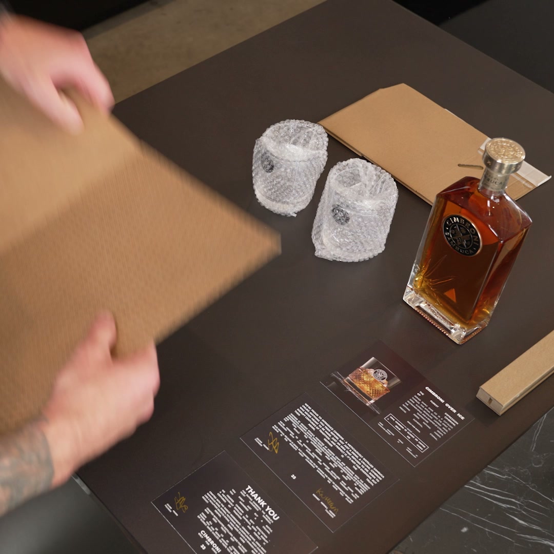 See How We Pack Your Sambuca