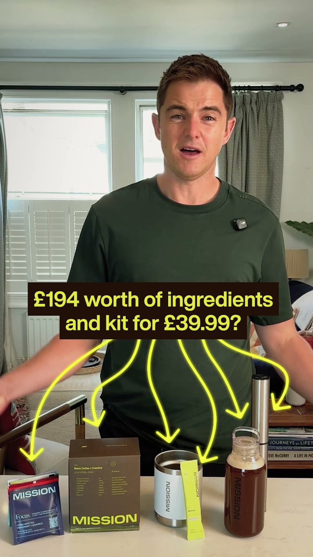 £193 of ingredients + kit for £39.99.