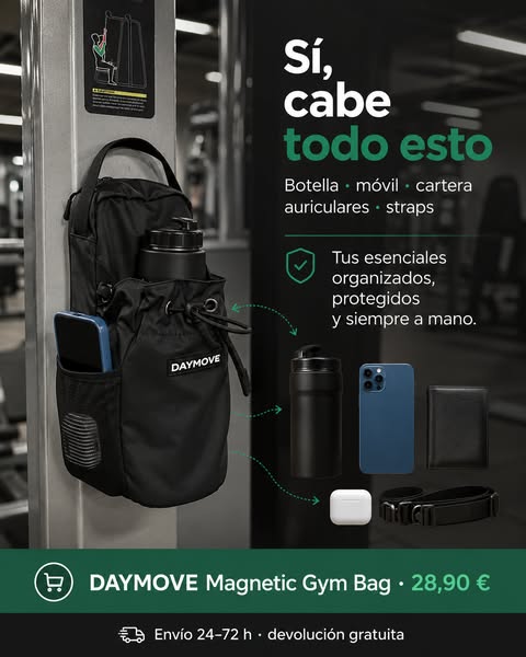 Sí, cabe todo eso
