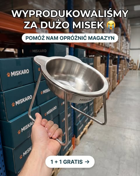 To miska, nie jedzenie.