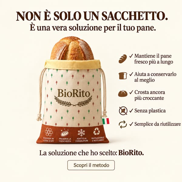 4,9/5 — Il tuo pane fresco per 7 giorni