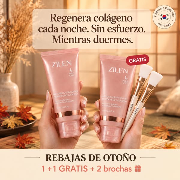 Oferta de otoño: 2x1 + 2 brochas de regalo
