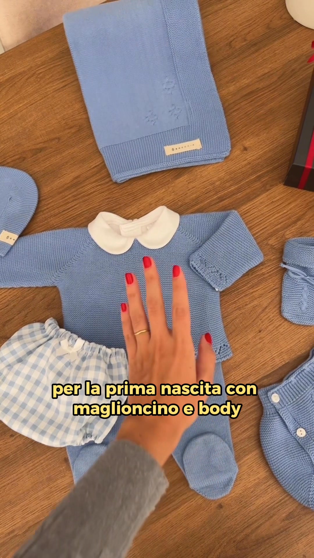 Coperta gratuita con il set
