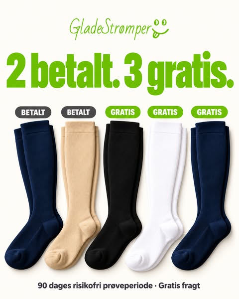 Slut med hævede ben!