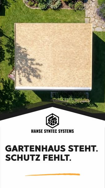 Gartenhaus wetterfest machen