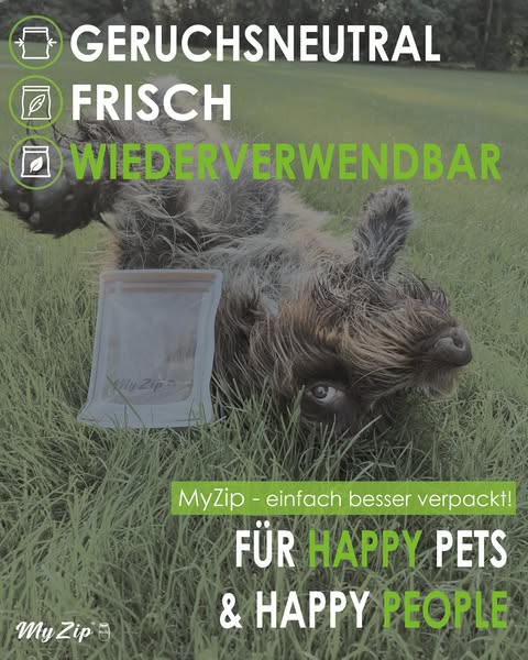 Praktisch für Futter und Leckerlis
