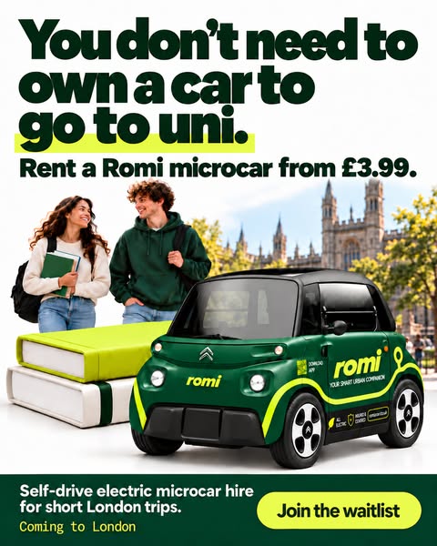 Rent Affordable Microcar London