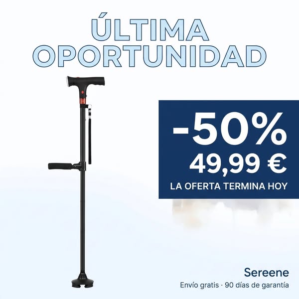 Bastón de Apoyo 5 en 1 · Hoy -50%