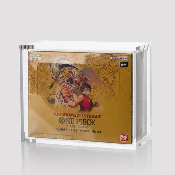 Acrylic Case Display for One Piece 04 Booster Box