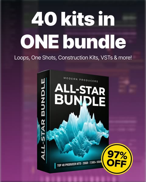20+ GB of Producer Sounds in ONE Bundle