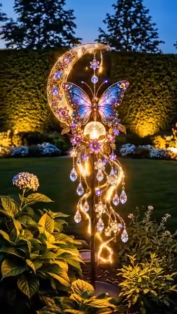 Butterfly Moonlight Cascade