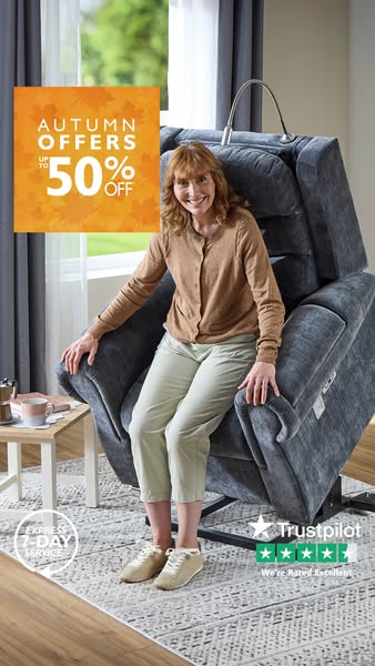 Up to 50% off this Autumn!